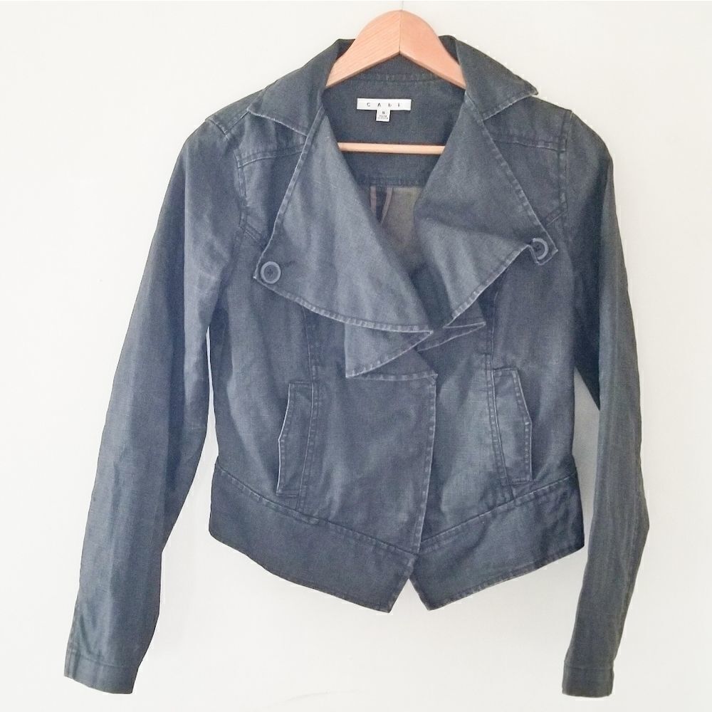 Cabi bomber jacket blazer women's size small
